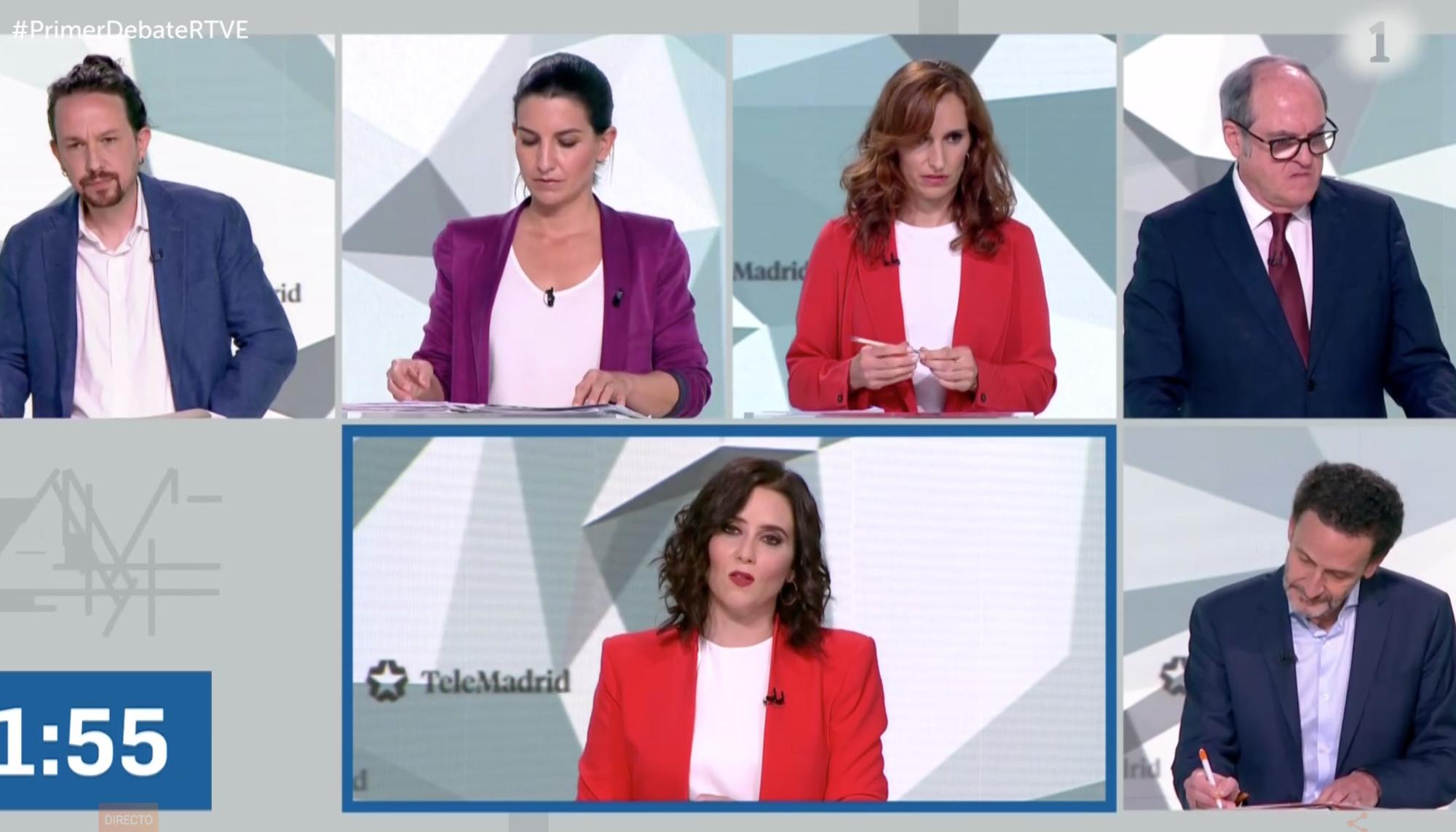 Debate comunidad madrid